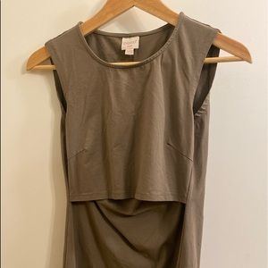 BOOB Design Cleo Sleeveless OliveLeaf Nursing